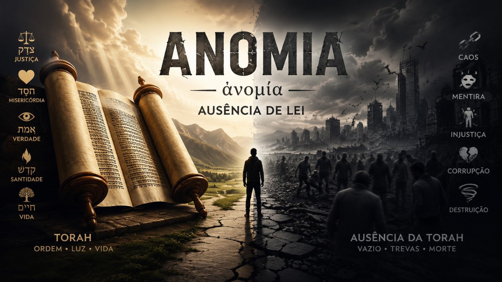 Anomia (ἀνομία): A Condição de Viver Sem a Torá