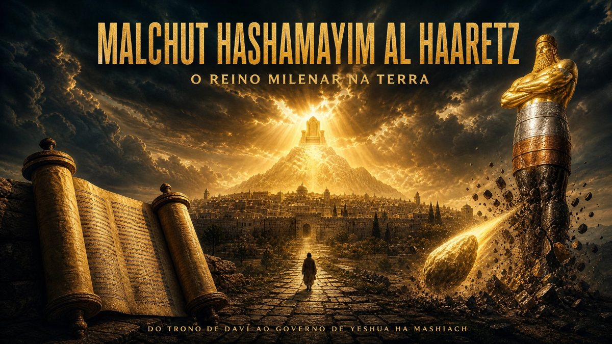 Ilustração do estudo: Malchut HaShamayim Al HaAretz - O Reino Milenar na Terra
